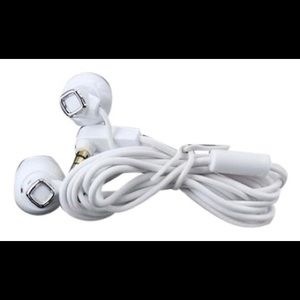 Donna Earbuds by FRENDS (white/silver headphones)
